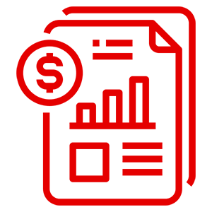 finance website design icon